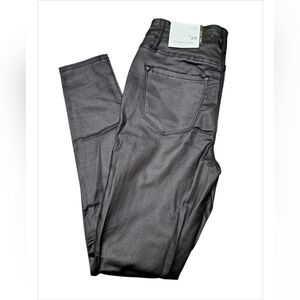 Women's Kancan Black Faux Leather Pants~Size 11/29